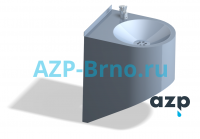 Настенный питьевой фонтанчик AFO 04 AZP Brno Чехия (фото, схема)