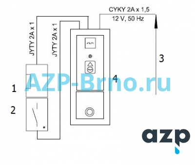 Жетонный автомат для открывания двери ZAD 1 AZP Brno Чехия (фото, схема) Жетонный автомат для открывания двери ZAD 1 AZP Brno Чехия (фото, схема)
